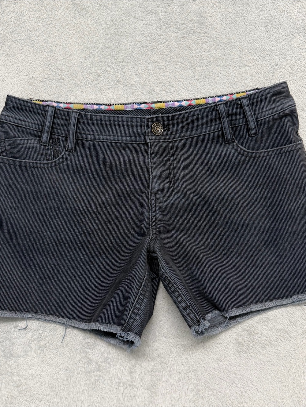 Y2K 2000’s Billabong Corduroy Shorts Womens 5 Surf Beach Retro Cut Offs